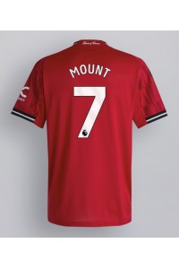 Fotbalové Dres Manchester United Mason Mount #7 Domácí Oblečení 2025-26 Krátký Rukáv